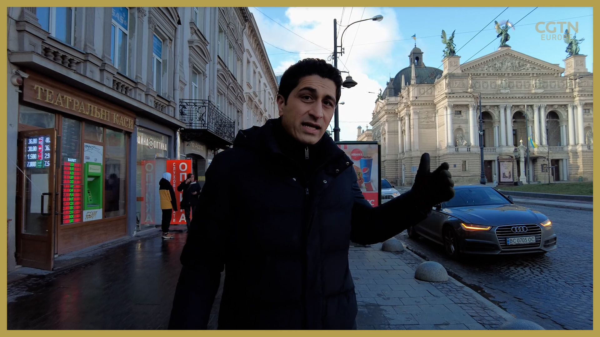 On the ground: Nawied Jabarkhyl in Lviv