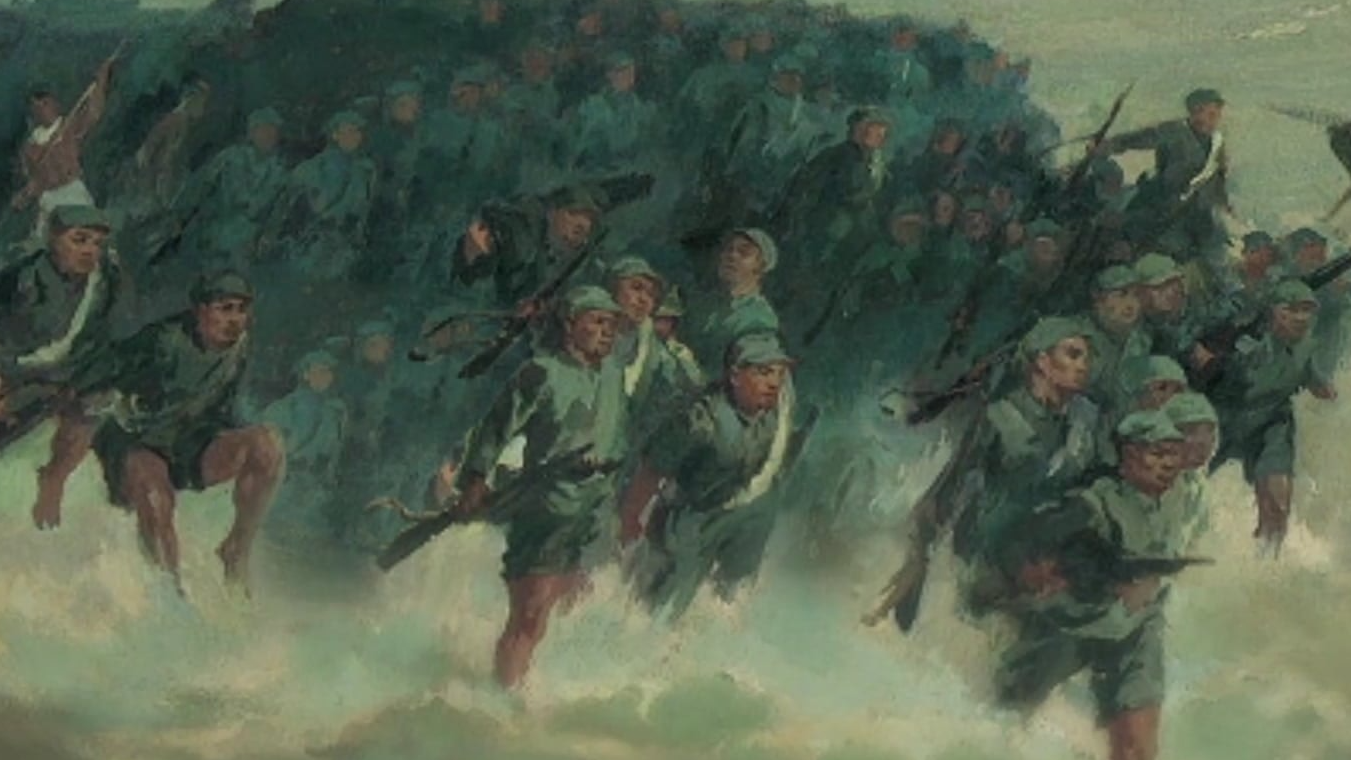 Crossing the Yellow River at Night