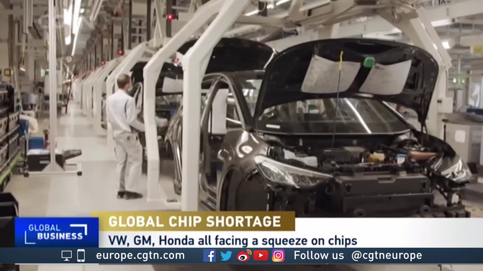 Pandemic-fueled silicon chip shortages hurt car manufacturers
