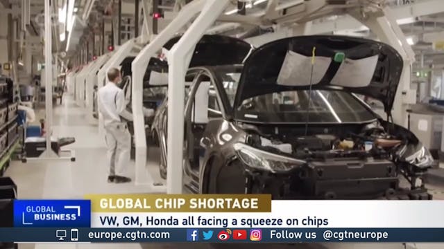 Pandemic-fueled silicon chip shortage...