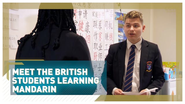 Meet the British students learning Ma...