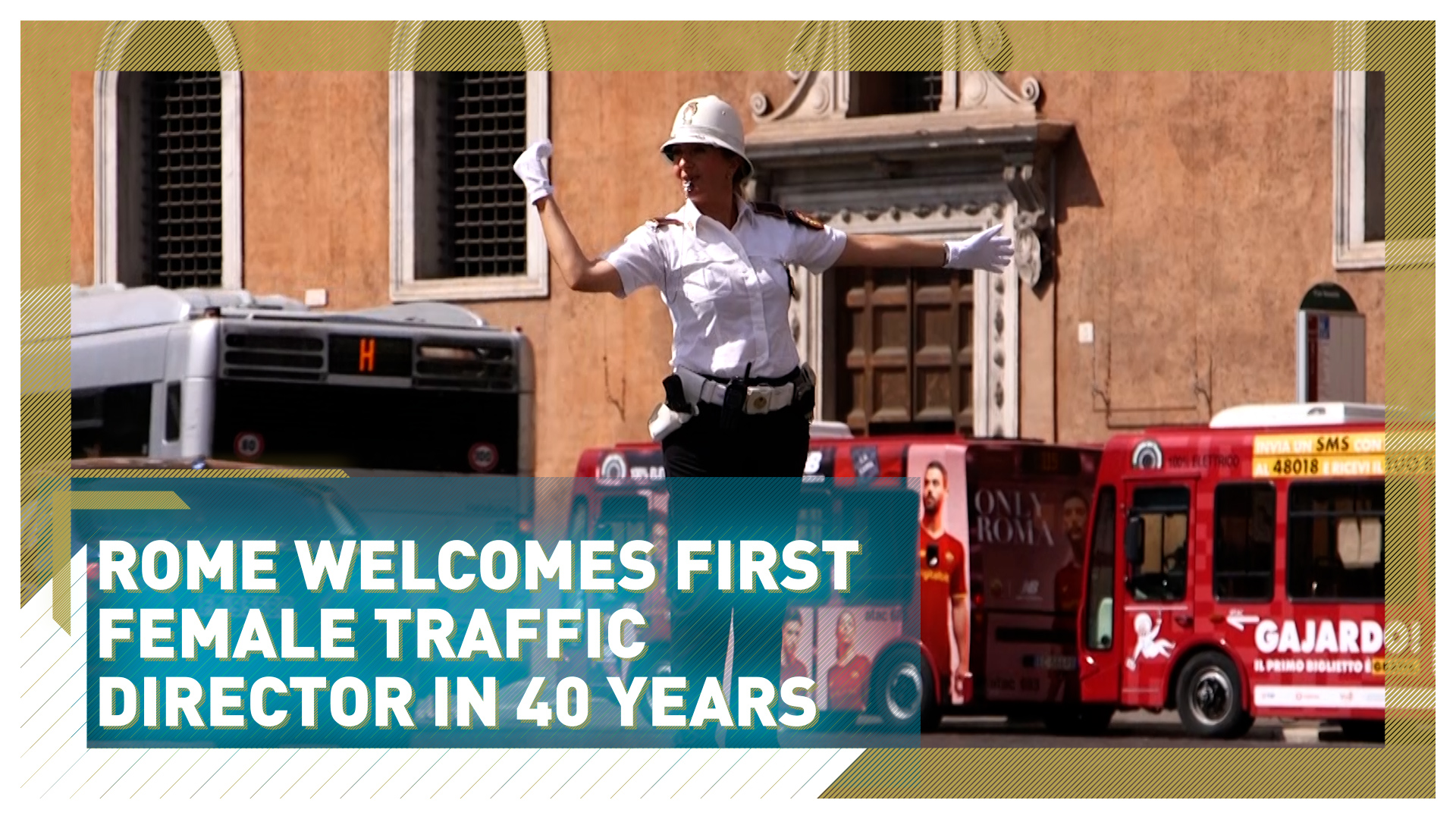 Rome welcomes its first female traffic director in 40 years