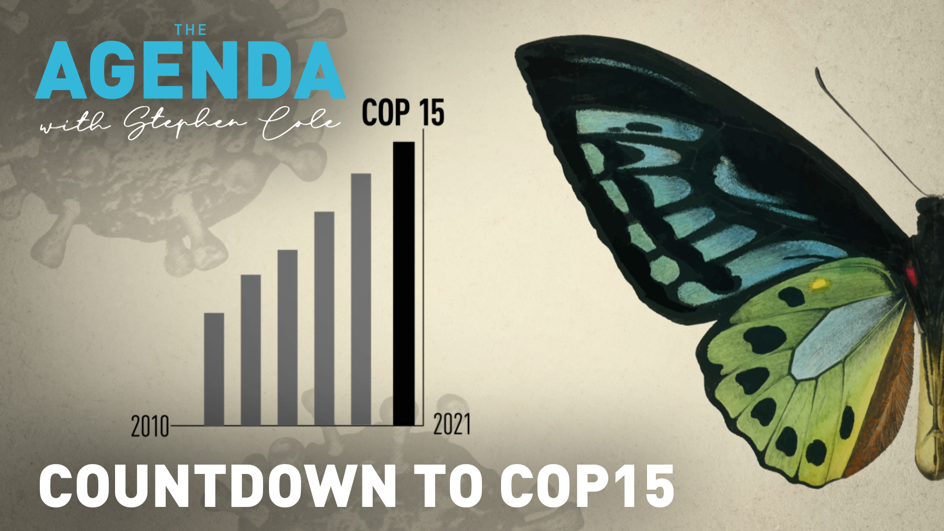 Saving life on Earth: The Agenda 