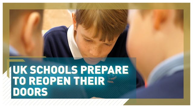 UK schools prepare to open their door...