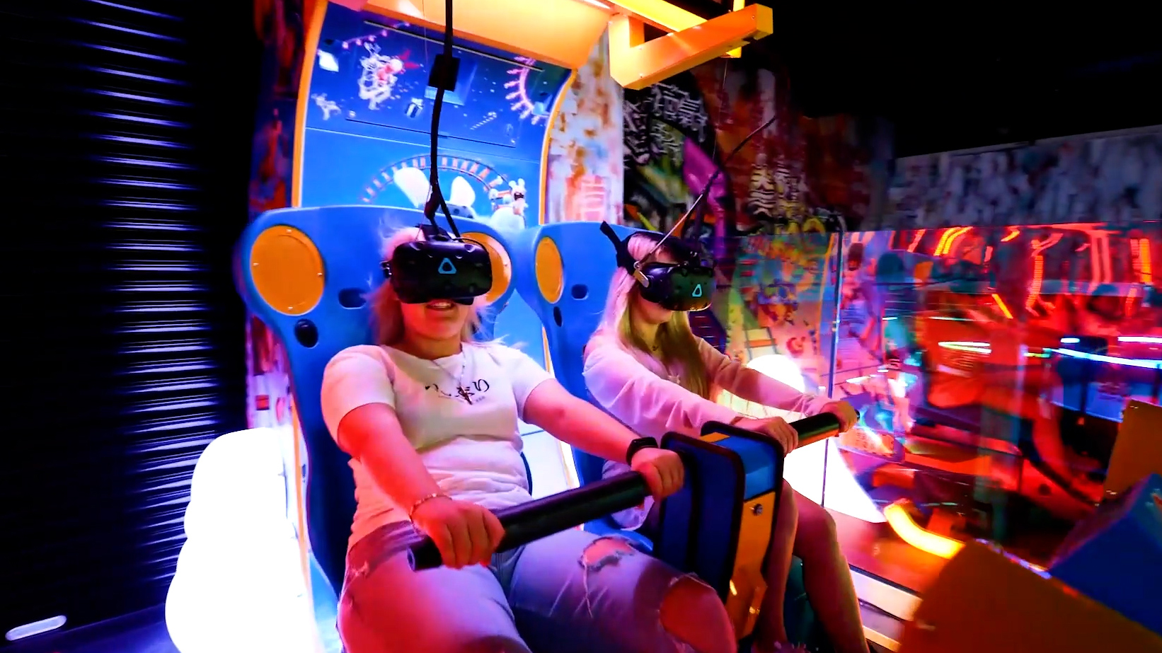 Clothes and perfume give way to go-karts and bars in UK town centers