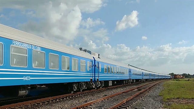 Cuba's train system updated