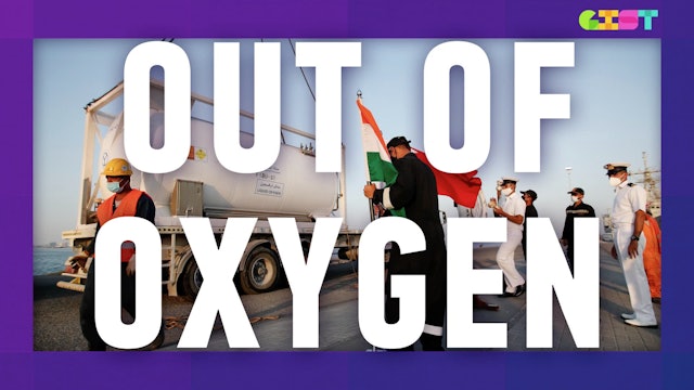 How did India run out of oxygen?