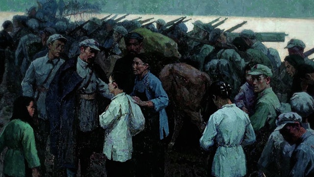 Farewell on the banks of Yudu river