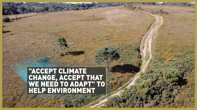 Accept climate change, accept need to...