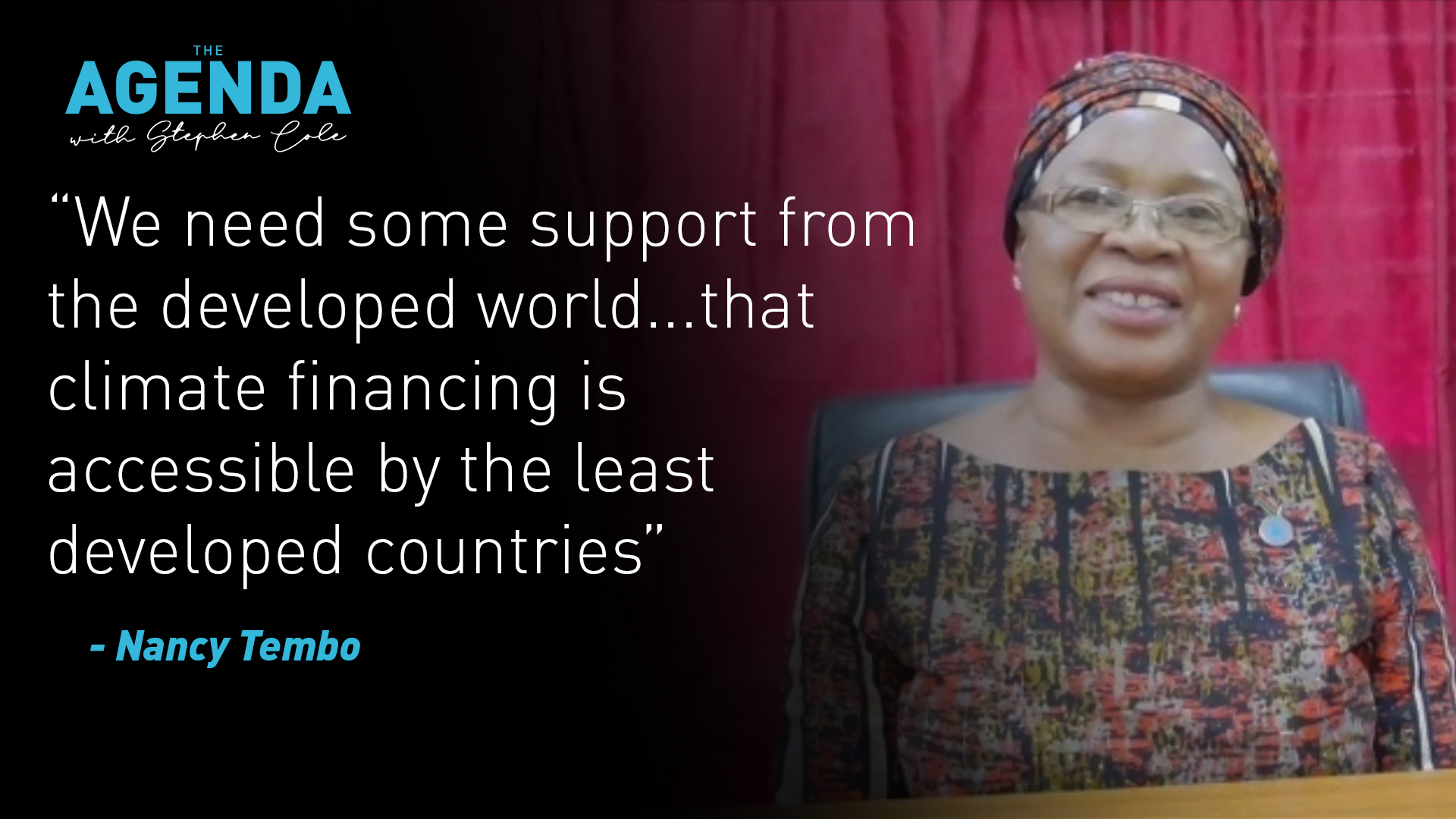 Green Future: Saving Africa - The Agenda with Stephen Cole