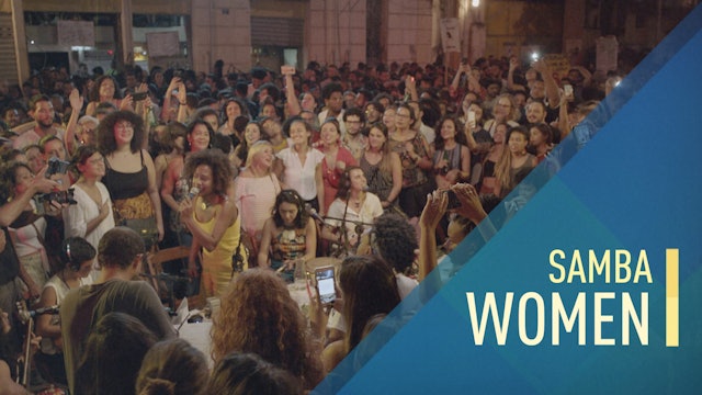 An all-female Samba group shows a commitment to music and the Women's Movement