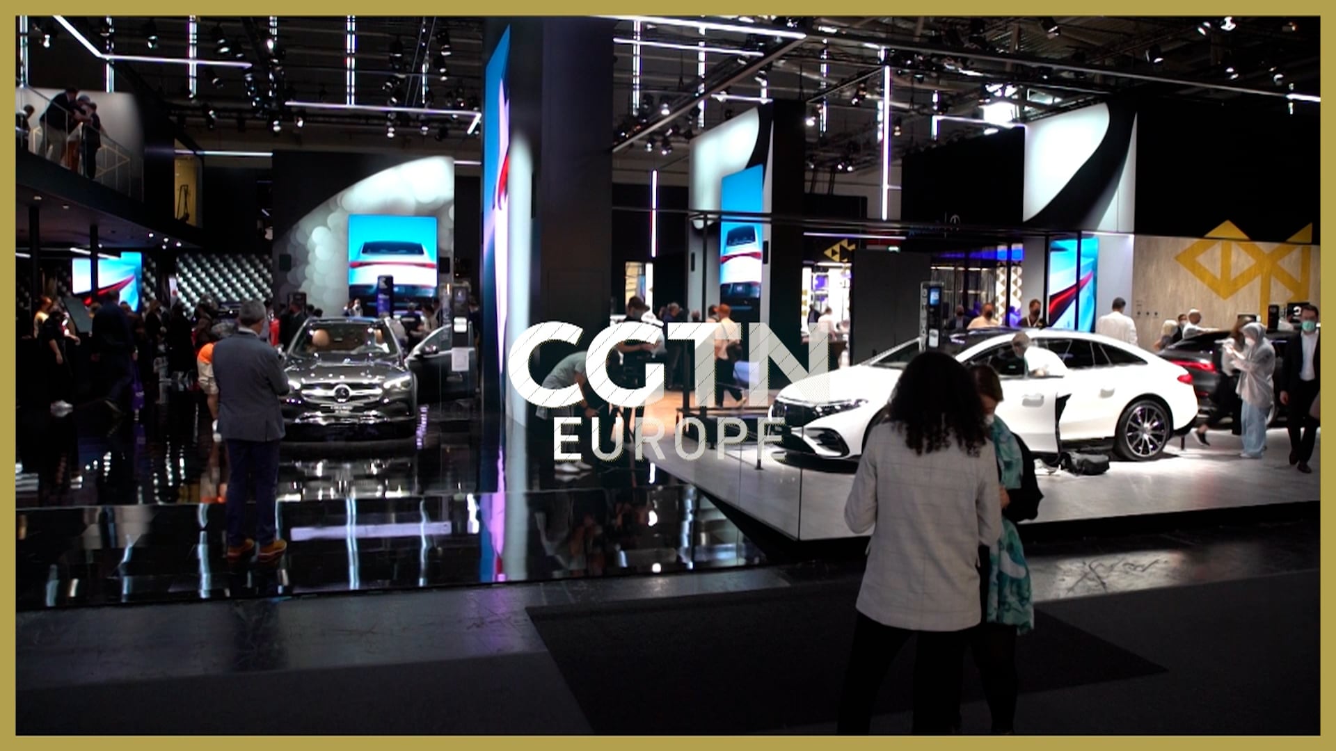 Electric vehicles in the overtaking lane at Germany's famous auto show