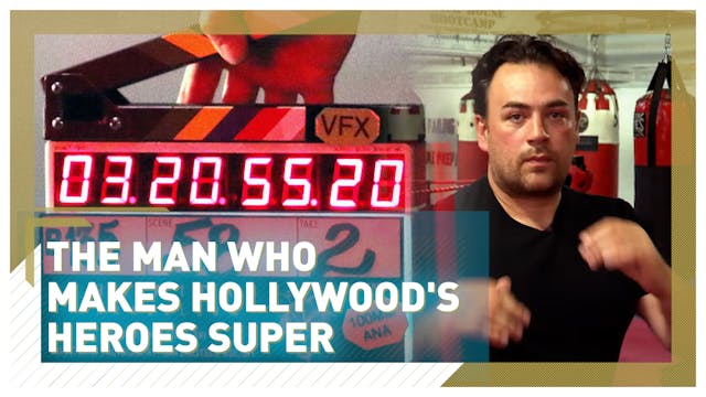 The man who makes Hollywood's heroes ...