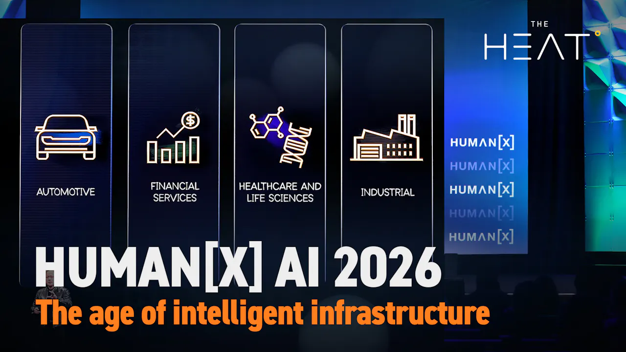 The Heat: HumanX AI 2026 | Intelligent infrastructure - Watch CGTN Now