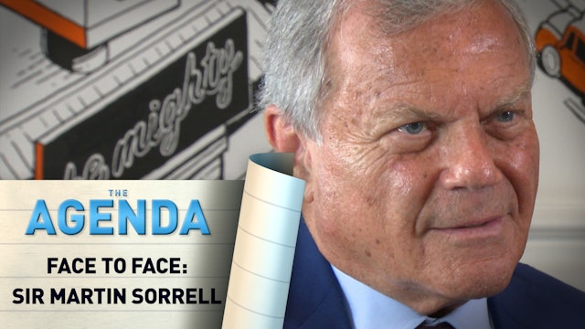 Face to face: Sir Martin Sorrell #TheAgenda