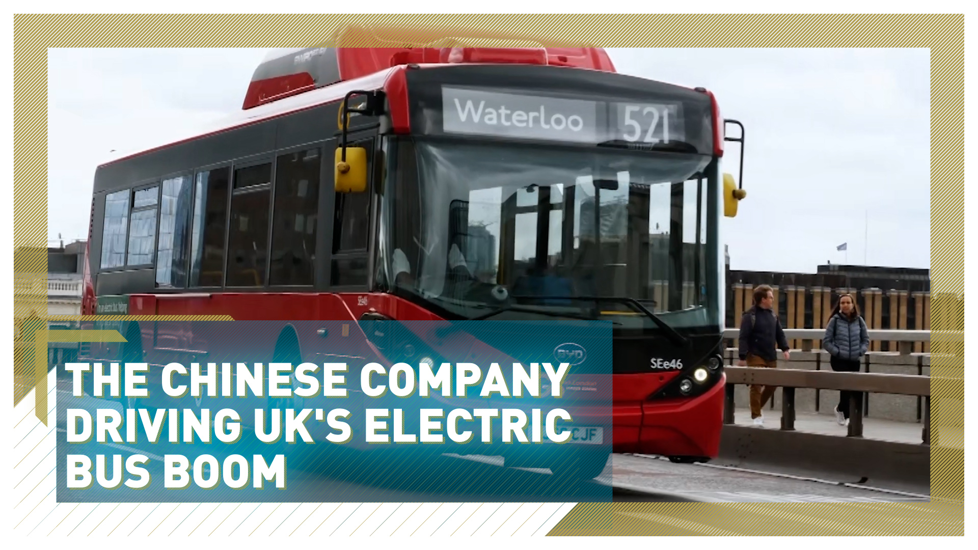 The Chinese company driving UK's electric bus boom