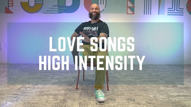 Love Songs High Intensity with Jorge - Workout 38
