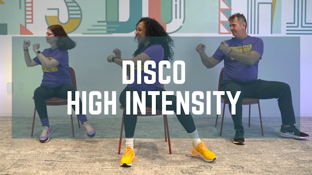 Disco High Intensity with Alexis - Workout 54