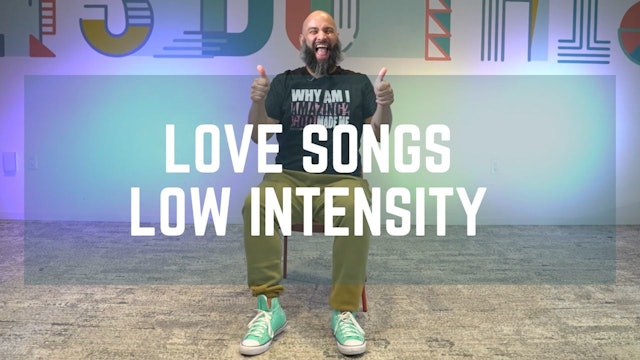 Love Songs Low Intensity with Jorge - Workout 37