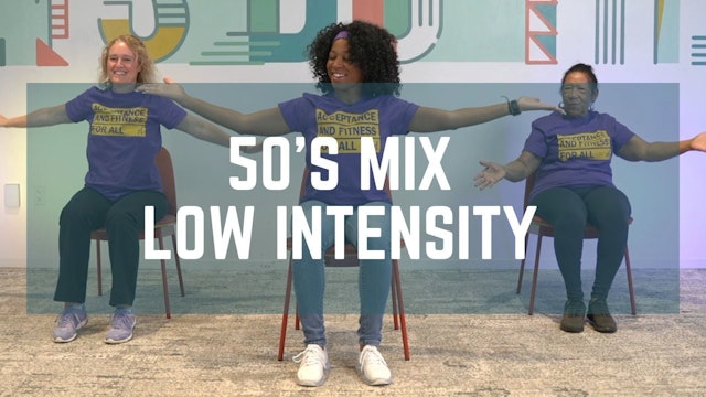 50's Mix Low Intensity with Neesh - Workout 46