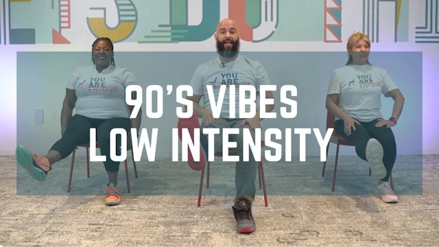90's Vibes Low Intensity with Jorge - Workout 57