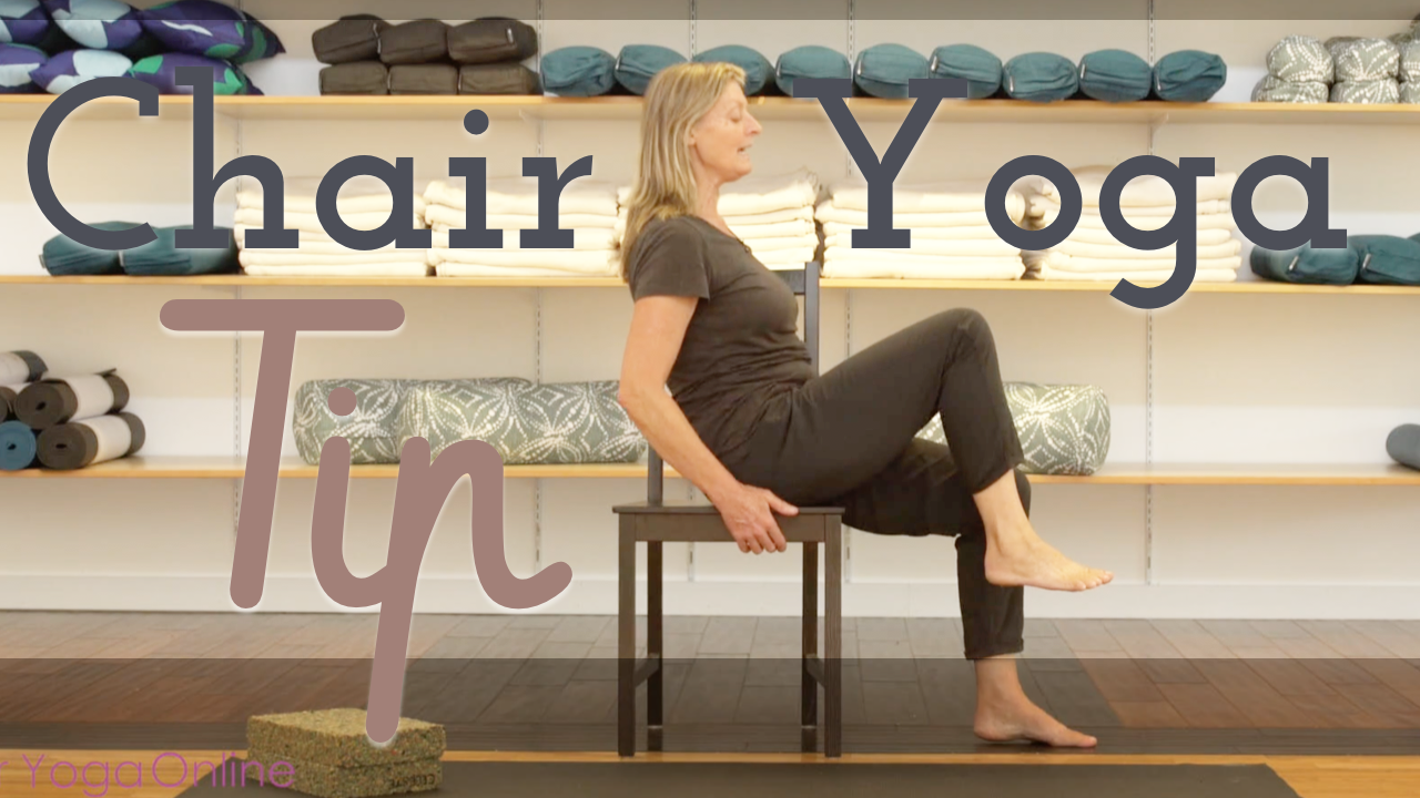 Tip For Chair Yoga
