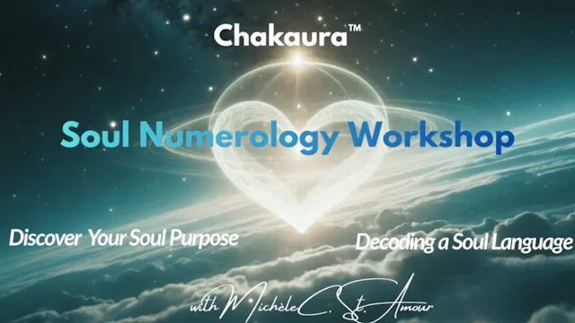 Trailer Soul Numerology Workshop