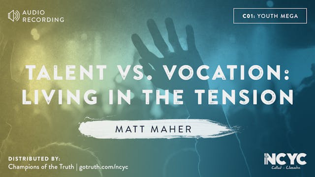 C01 - Talent vs. Vocation: Living in ...