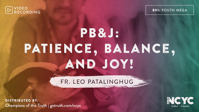 B01 - PH&J: Patience, Balance and Joy!