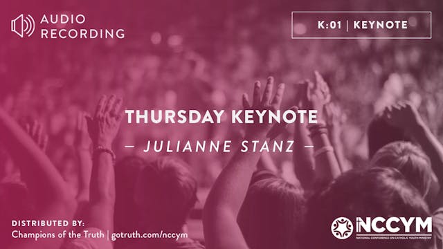 K01 - Thursday Keynote