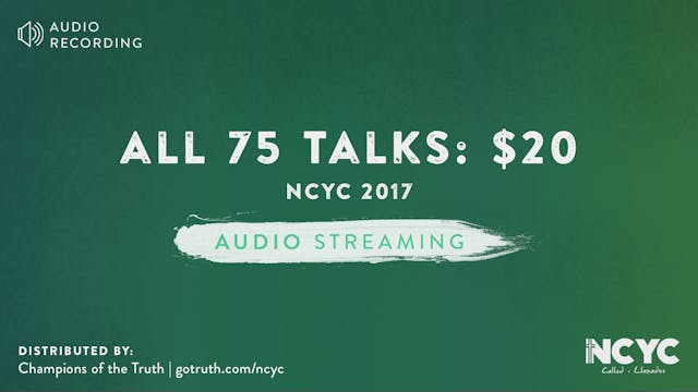 2017 NCYC Audio - 75 Main, Mega, Breakout 