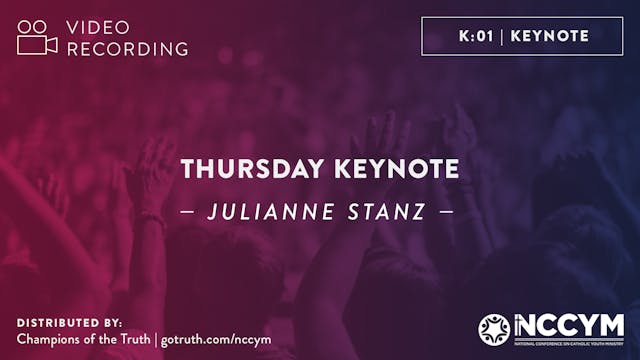 K01 - Thursday Keynote (Video)