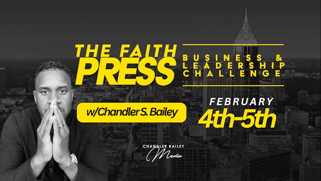 The Faith Press Challenge | Session 1