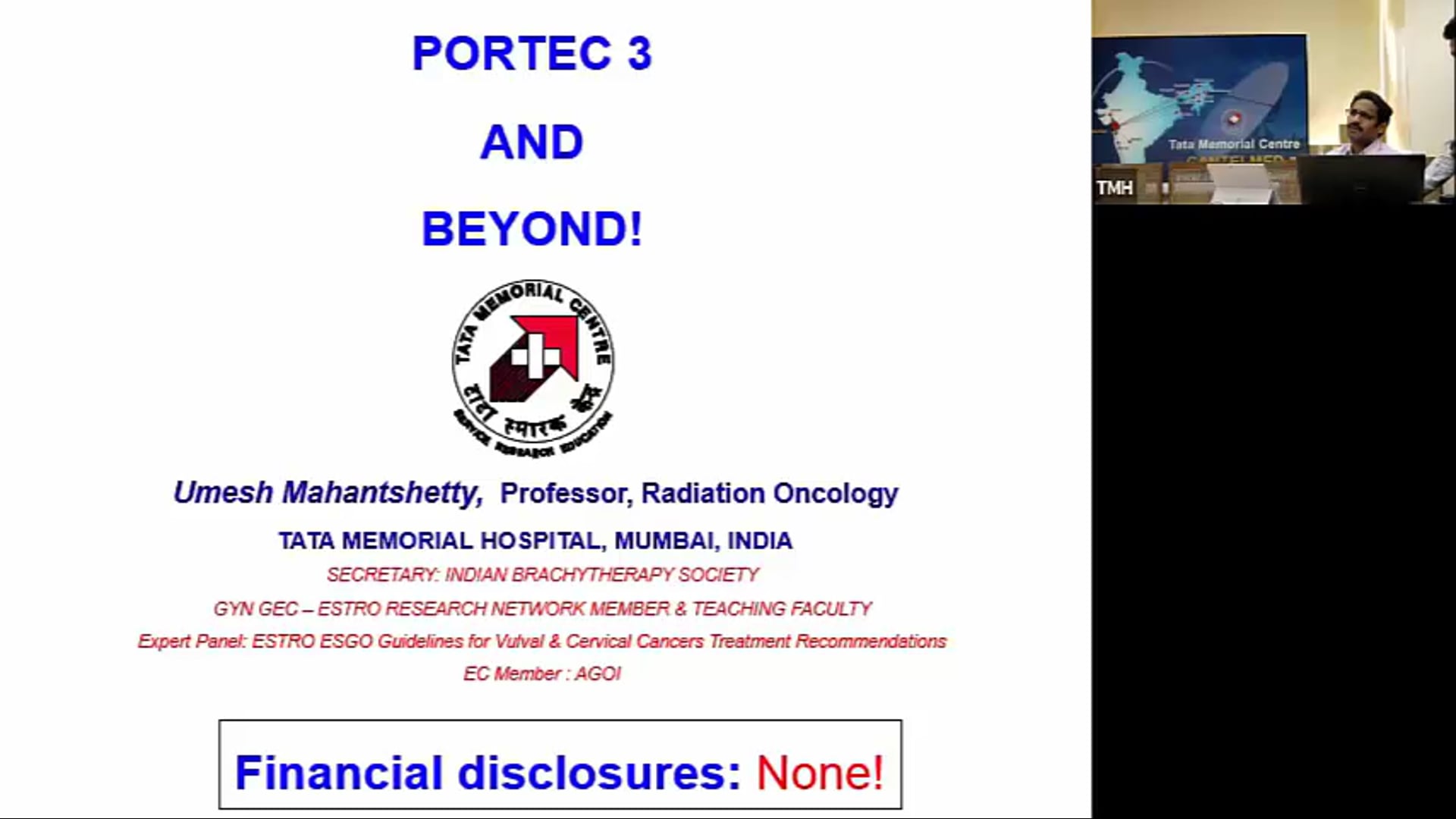 12/12/19 - Dr. Umesh Mahantshetty - Radiation Oncology - GYN India