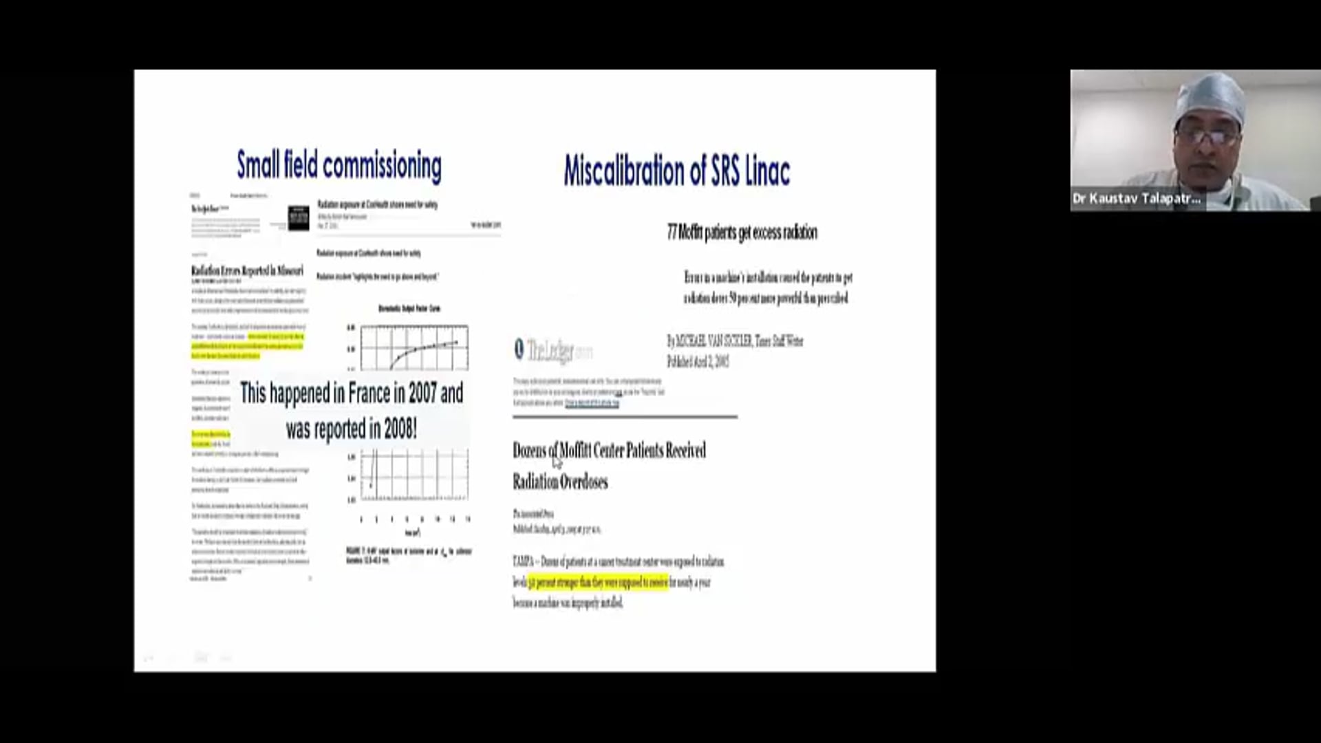 10/15/20 - Dr. Kaustav Talapatra - Radiation Oncology - SBRT India
