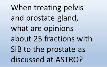 11/17/2022 - Dr. Ronald Chen - Radiation Oncology - US GU