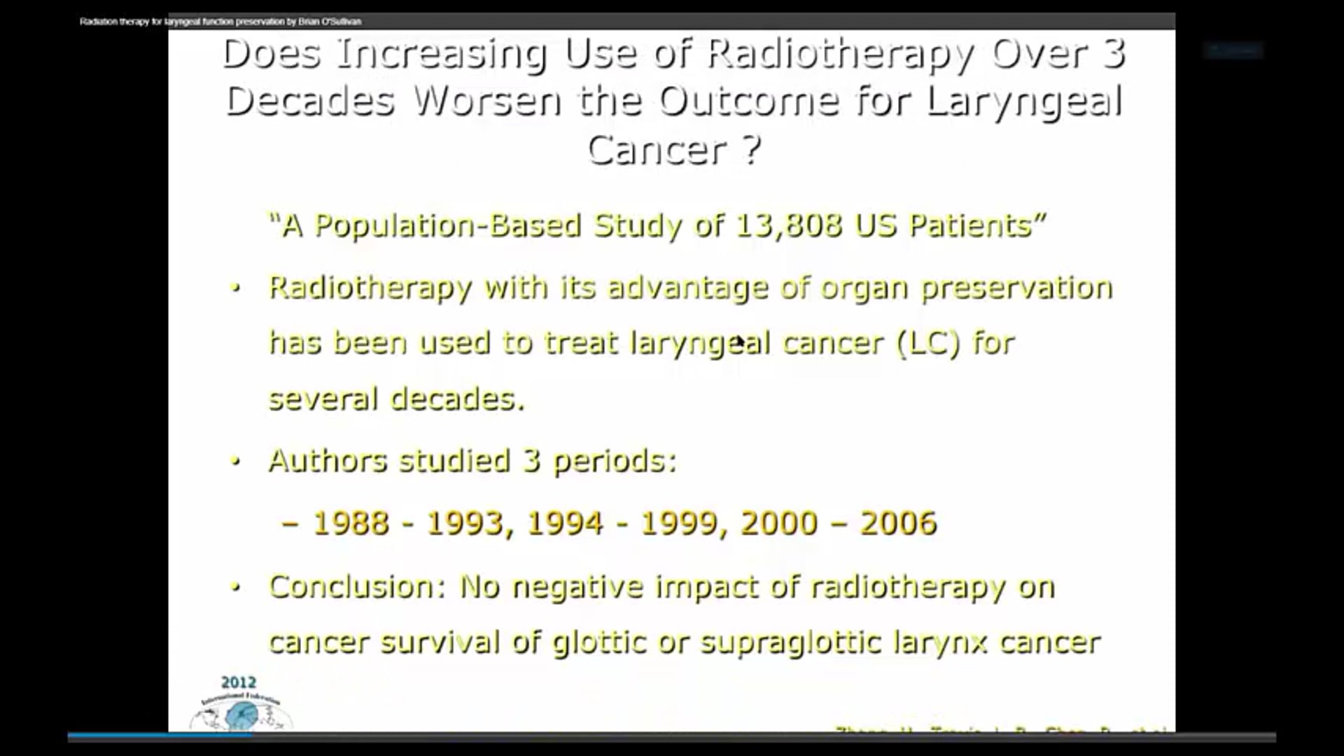04/15/19 - Dr. Onyinye Balogun - Radiation Oncology - Head and Neck Africa