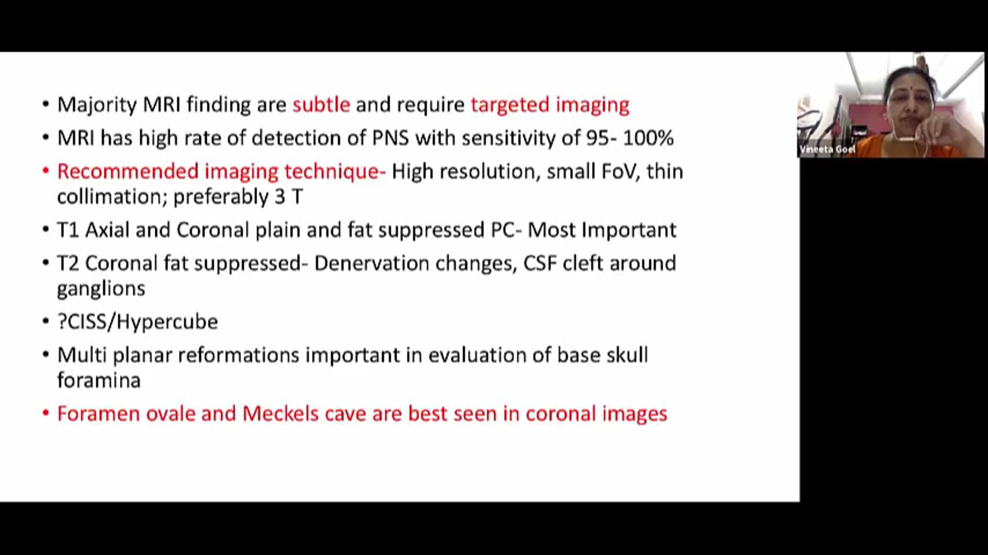 07/30/20 - Dr. Vineeta Goel - Radiation Oncology - Esophageal CA - GI India