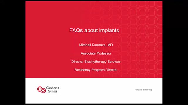 10/08/20 - Dr. Mitchell Kamrava - Rad...
