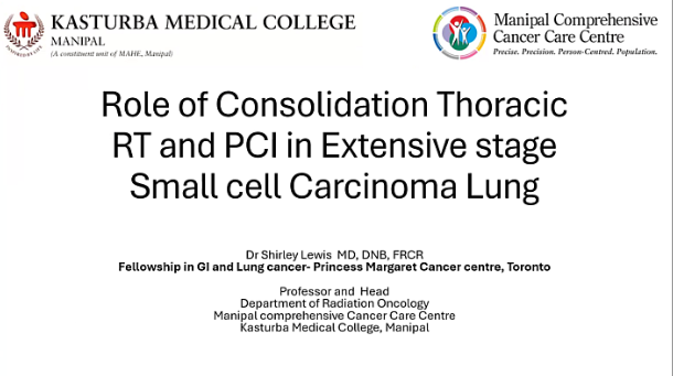 05/29/2025 - Dr. Shirley Lewis - Radiation Oncology - Lung India