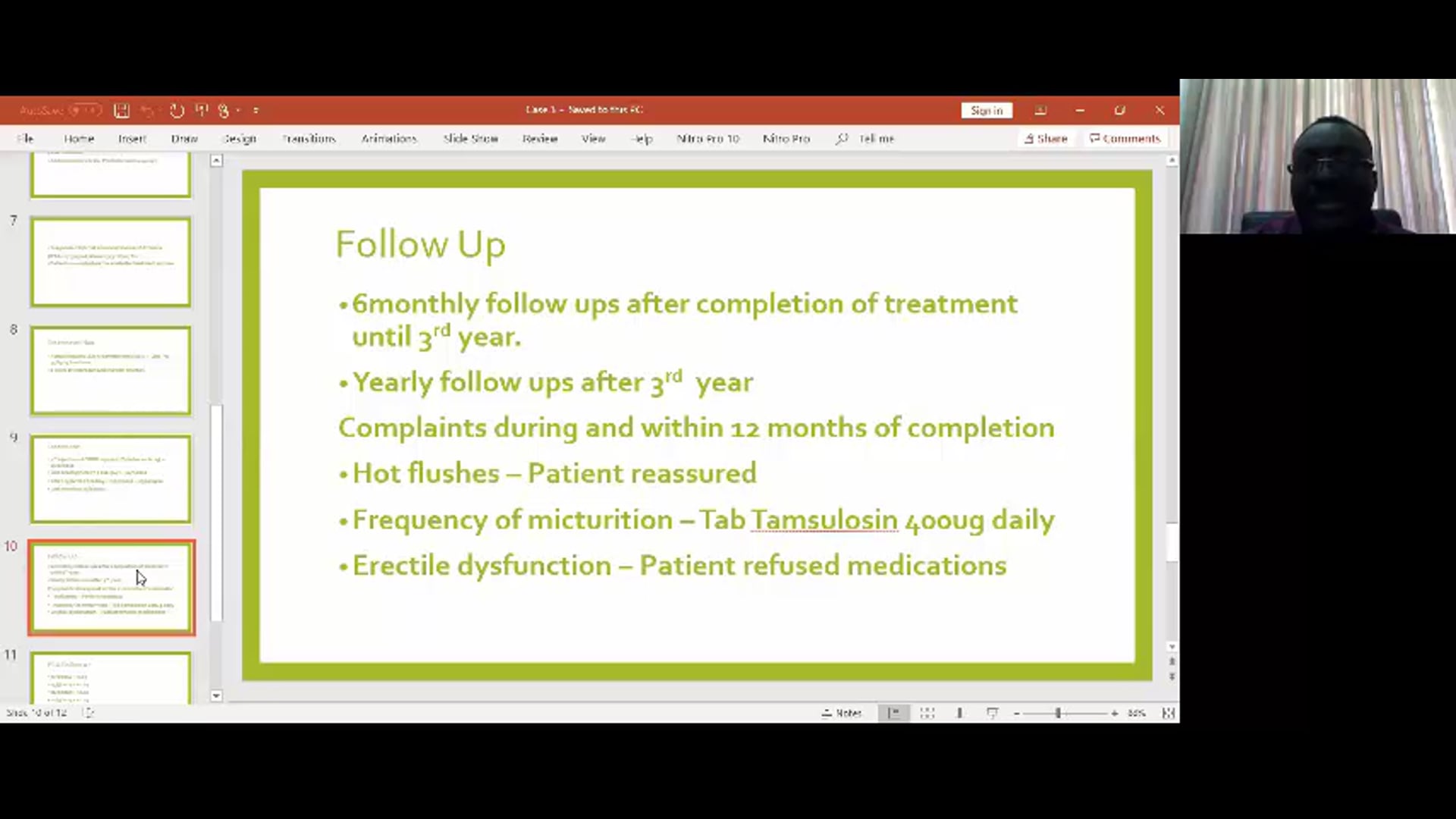 11/19/18 - Dr. Joel Yarney - Radiation Oncology - GU Africa