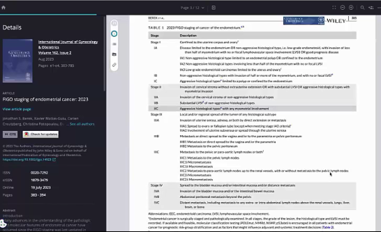 08/23/2023 - Dr Christine Fisher - Radiation Oncology - GYN