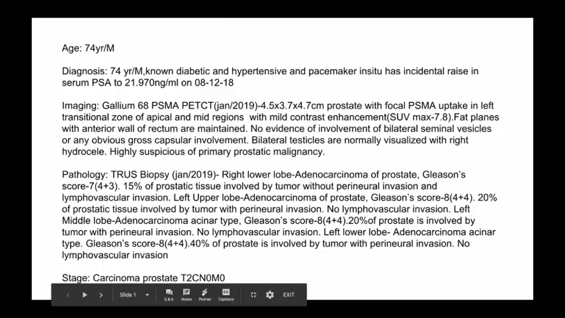 01/31/19 - Dr. Vedang Murthy - Radiation Oncology - GU India
