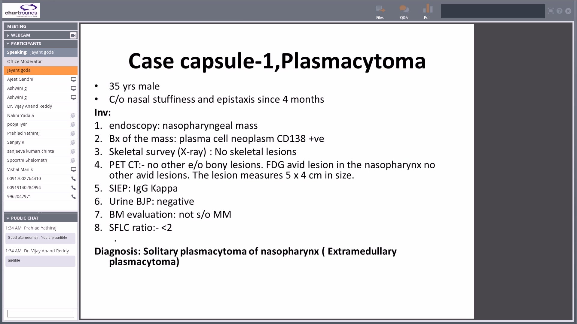 07/26/18 - Dr. Jayant Goda - Radiation Oncology - Leukemia - Lymphoma India