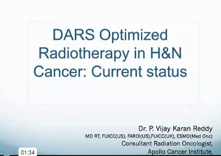 05/11/2023 - Dr. P. Vijay Karan Reddy - Radiation Oncology - India Head & Neck