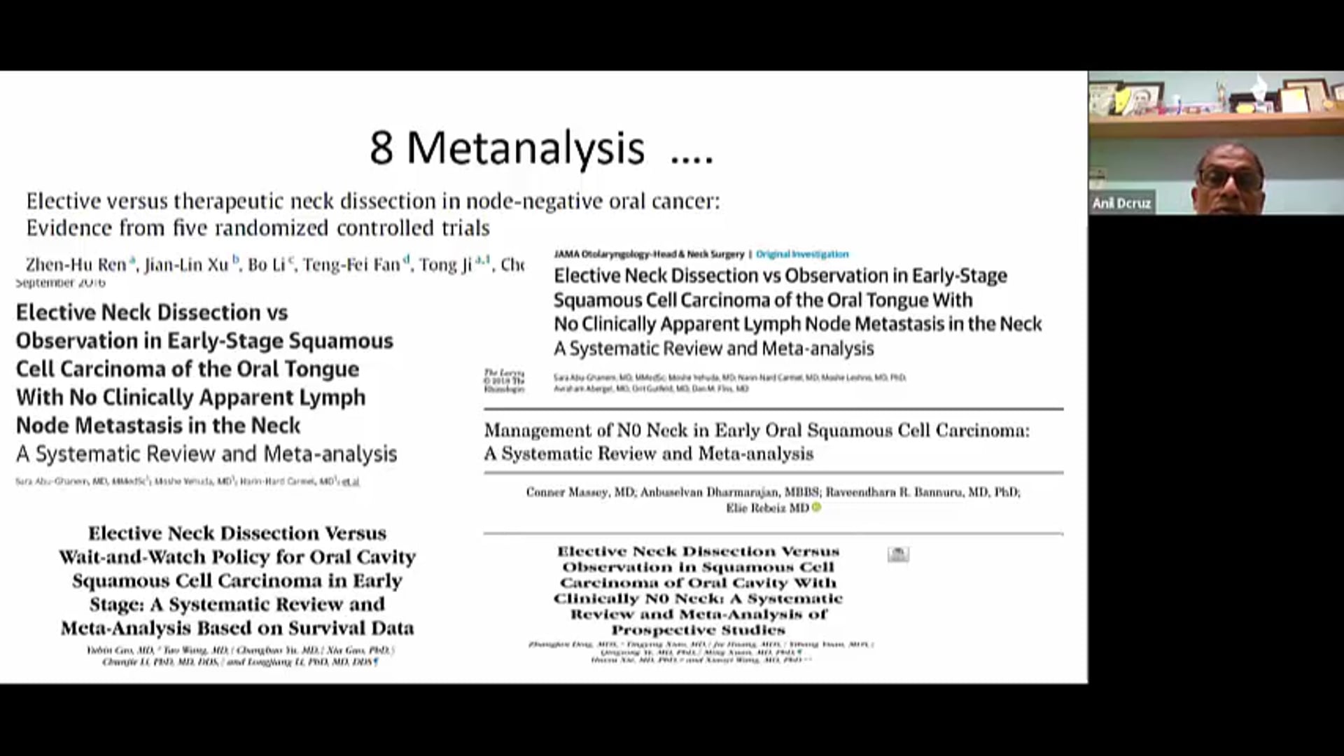 09/03/20 - Dr. Anil  d Cruz - Radiation Oncology - Head and Neck India