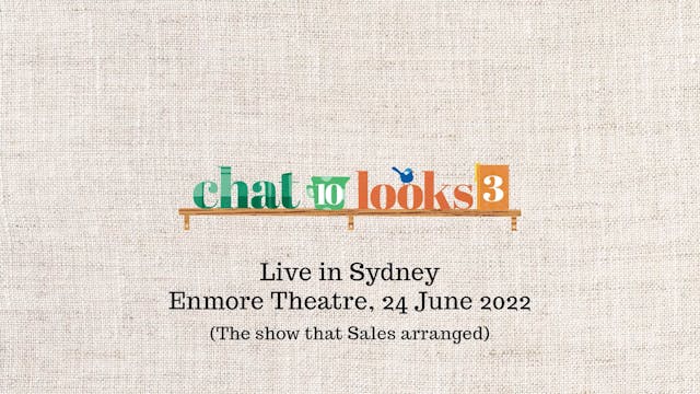 Chat 10 looks 3 live in Sydney 2022 (The show that Sales arranged)
