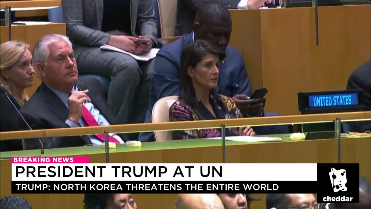 President Trump: "Rocket Man" Is on a Suicide Mission