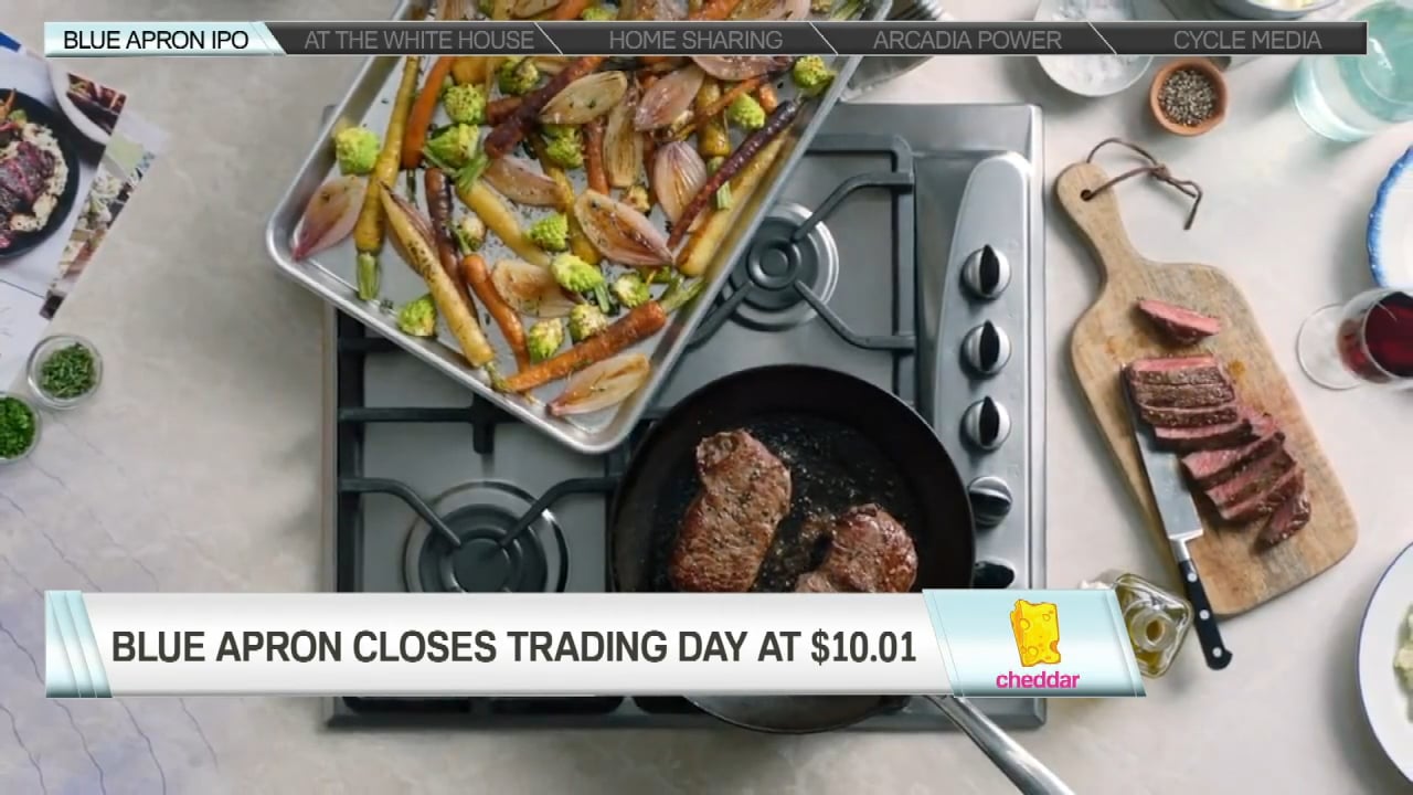 Blue Apron CEO Proud and Hungry on IPO Day