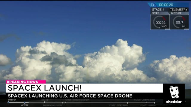 SpaceX Launches Air Force Space Drone